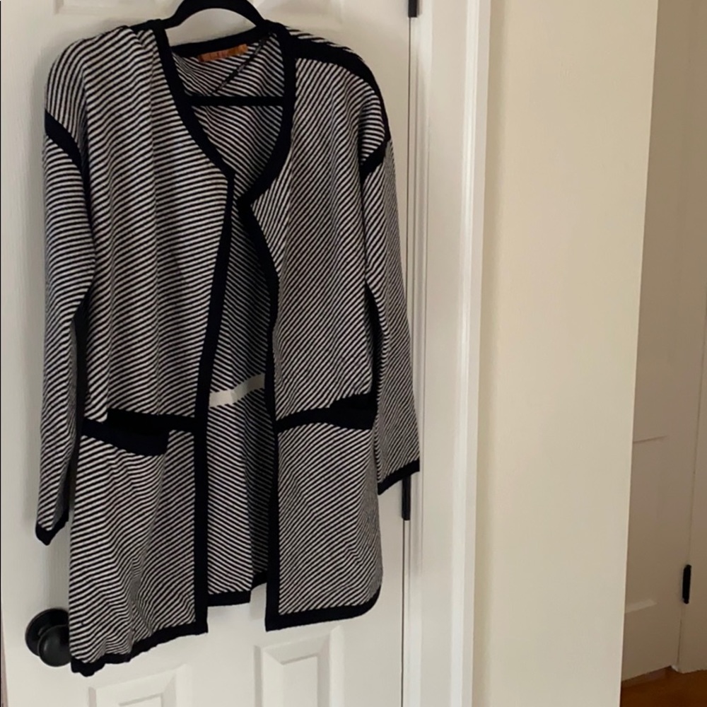 Black and White Sweater